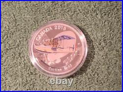 2016 Canada Coin Set Aircraft Of The First World War Proof Colourized