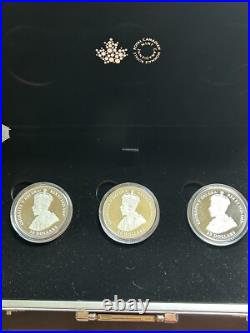 2016 Canada aircraft of the First World War WW1 3 coins set with metal case