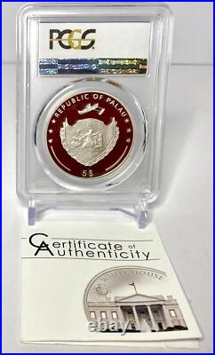 2016 PCGS PR70DCAM FS Palau World of Wonders The White House Silver Coin 2016 PCGS PR70DCAM FS Palau World of Wonders The White House Silver Coin