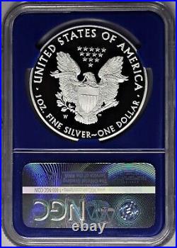 2016 W $1 Proof Silver Eagle NGC PF70 UCAM Chicago Cubs World Series Champions