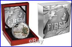 2016 WORLD WAR I WESTERN FRONT 5oz Silver Proof Coin WW1