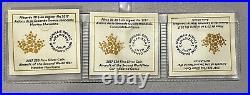 2017 $20 Aircraft of the Second World War 3-Coin Pure Silver Set