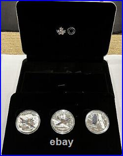 2017 $20 Aircraft of the Second World War 3-Coin Pure Silver Set