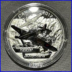 2017 $20 Aircraft of the Second World War 3-Coin Pure Silver Set