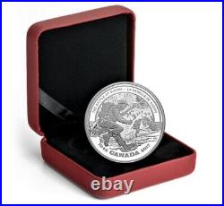 2017 $20 Second World War Battlefront The Battle of Dieppe Pure Silver coin