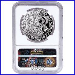 2017 Lion Dollar 1 oz Silver Proof NGC PF70UC Money Fair Releases World Money