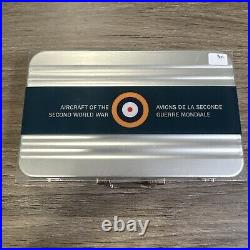 2017 RCM aircraft of the Second World War serie 3 silver coins subscription