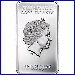 2017 Statue of Liberty Liberty bar collection 2 oz pure silver coin bar