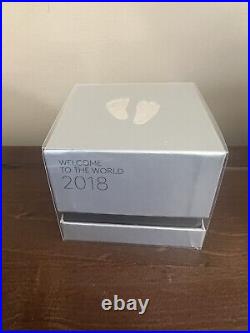 2018 Baby Gift Welcome to the World Pure Silver $10 1/2OZ Coin Canada Baby Feet