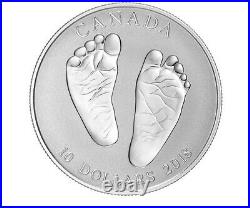 2018 Baby Gift Welcome to the World Silver Coin mintage 20 000