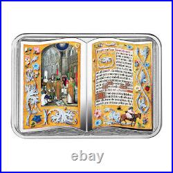 2018 Cameroon 1000 Francs Rothschild Prayerbook ONLY 999 Worldwide Silver Coin