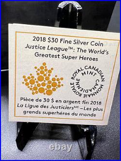 2018 Canada $20 Silver Coin World Greatest Superheroes Justice League