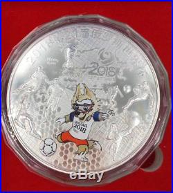 2018 Russia Fifa World Cup Silver Colour Medallion Coin 1kg