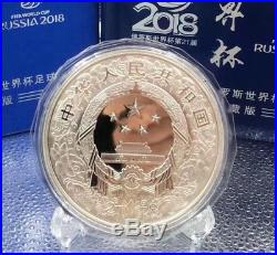 2018 Russia Fifa World Cup Silver Colour Medallion Coin 1kg