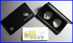 2018 World War I Army Silver Proof Medals (2 Total)