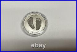 2019 $10 Welcome to the World Baby Feet Pure Silver Coin