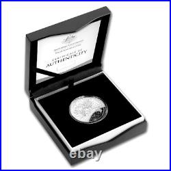 2019 1812 Captain Cook's Tracks a new map of the world 1 oz pure silver coin