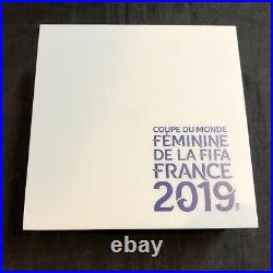 2019 France 10 Euro Fifa Womens World Cup Silver Coin Medal #73n