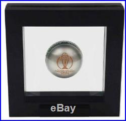 2019 ICC CRICKET WORLD CUP BALL SHAPED Silver Proof Coin