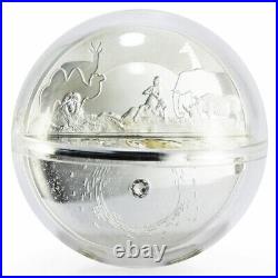 2019 Niue Creation Of The World 3D Proof 2 oz Silver Coin