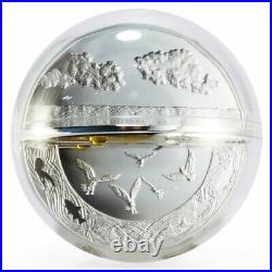 2019 Niue Creation Of The World 3D Proof 2 oz Silver Coin