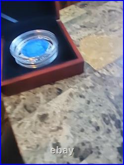2020 $25.9999 Silver Coin Discovery of New World Leif Erikson 5 Oz MOP Inlay 2020 $25.9999 Silver Coin Discovery of New World Leif Erikson 5 Oz MOP Inlay