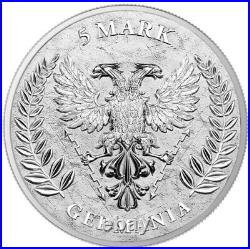 2020 5 Mark GERMANIA World Money Fair 1 Oz Silver Coin