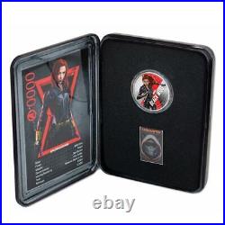 2020 Black Widow Marvel Silver Coin