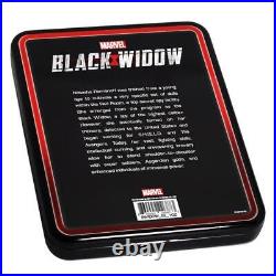 2020 Black Widow Marvel Silver Coin