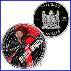 2020 Black Widow Marvel Silver Coin