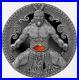 2020-Cameroon-World-Cultures-Haka-2-oz-999-Silver-Coin-withCarnelian-500-Mintage-01-zk