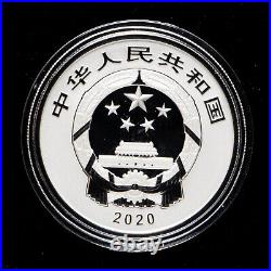 2020 China World Heritage Liangzhu City Ruins 10 Yuan 30g Silver Coin