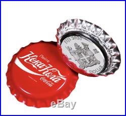 2020 Coca-Cola Bottle Cap Coin 6 Gram Silver Russia Global Edition Russian