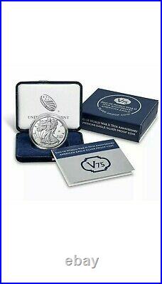 2020 End Of World War 2 75th Anniversary American Eagle Silver Proof Coin
