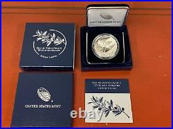 2020 End of World War 2, II 75th Anniversary 1oz Silver Medal Eagle
