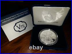 2020 End of World War II 75th Anniversary American Eagle Silver Proof Coin