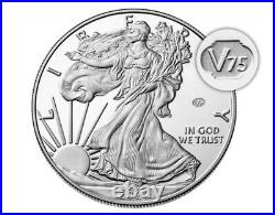 2020 End of World War II 75th Anniversary American Eagle Silver Proof Coin (2x)