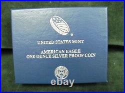 2020 End of World War II 75th Anniversary Proof Silver Eagle with Box and COA