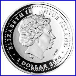 2020 NIUE In Victoria Silver Coin Mintage Worldwide 500 pcs
