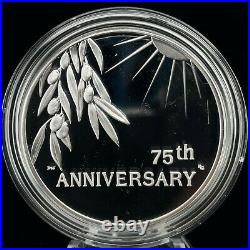 2020 P End Of World War II 75th Anniversary 1 Oz Silver Proof Medal Box Coa