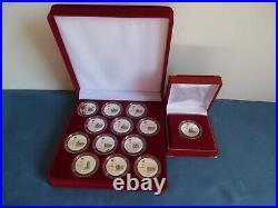 2020, Transnistria, set of coins Cities Heroes USSR, World War II, silver. RRR
