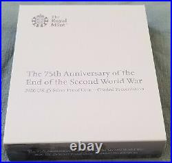 2020 UK End Of World War II 75th Anniversary End Of Second World War PF70 FR