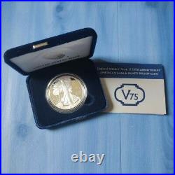 2020 V75 World War II 75th American Proof Silver Eagle Coin US Mint