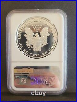 2020 W Proof Silver Eagle World War II V75 Privy Ngc Pf69 Ultra Cameo Signed