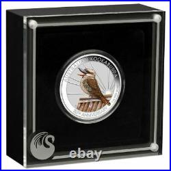 2020 World Money Fair Berlin Show Special Kookaburra 1oz Silver Coloured Coin