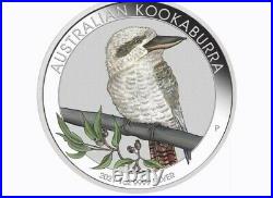 2021 Australia 1oz Silver Kookaburra World Money Fair WMF Berlin NGC MS70 FR COA