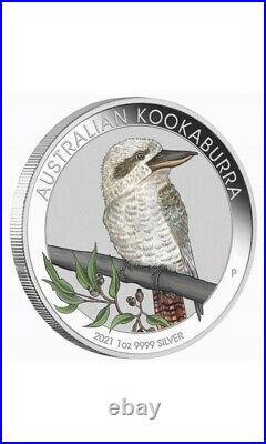 2021 Australia Kookaburra Berlin World Money Fair 1 oz Silver Coin PRESALE