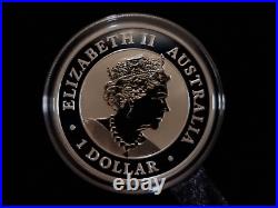 2021 Australian Kookaburra 1oz Silver Coin World Money Fair No 793/1500