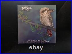 2021 Australian Kookaburra 1oz Silver Coin World Money Fair No 793/1500