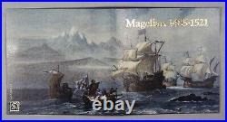 2021 Barbados $5 Dollar Circumnavigation World 500 Years Magellan 3 Oz Silver